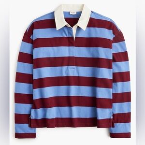 J Crew Factory Striped Rugby